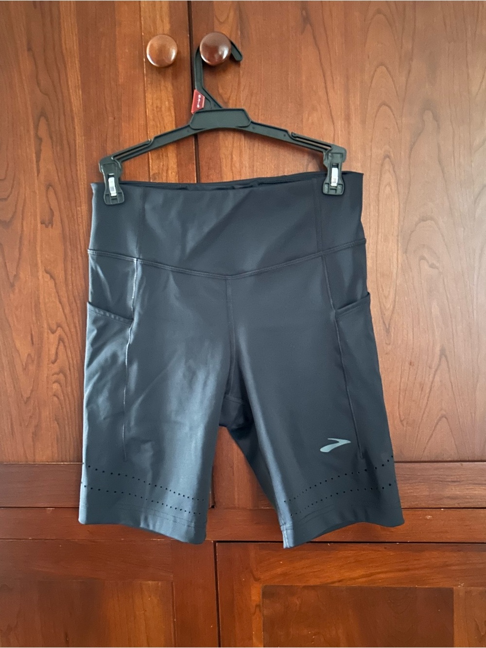 Black Performance Women's Bike Shorts - Brooks